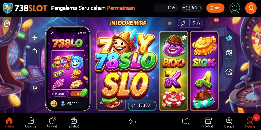 Tampilan gameplay Slot yang menarik dan interaktif.