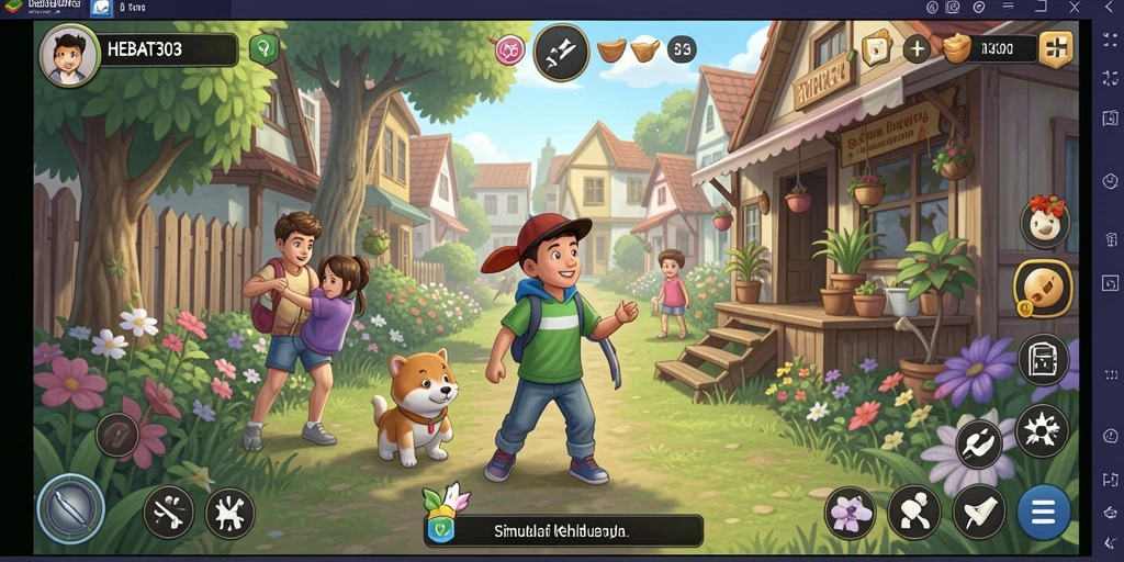 Tangkapan layar menampilkan gameplay menarik HEBAT303.