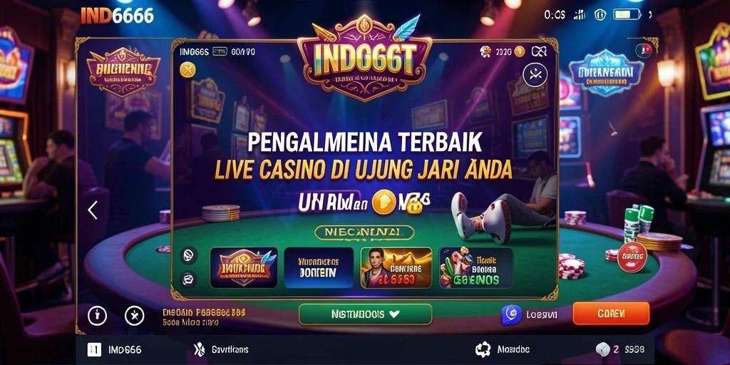 Gameplay menarik dari IND666 dalam sesi Live Casino yang mendebarkan.