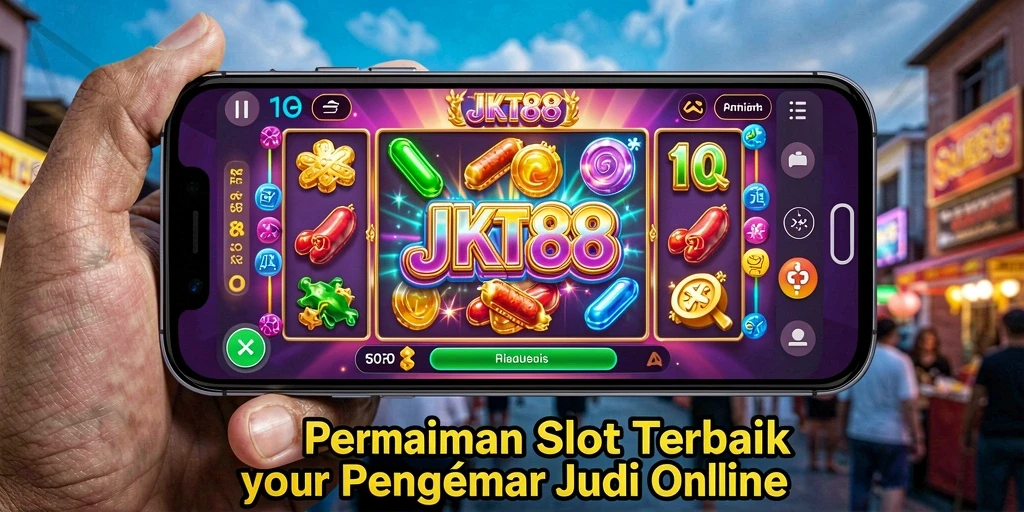 Tampilan gameplay JKT88 yang menarik dan interaktif saat bermain slot.