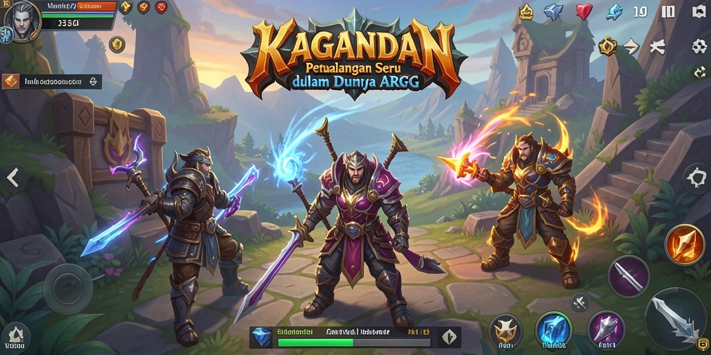 Gameplay seru KAGANDAN dengan pertarungan yang dinamis.
