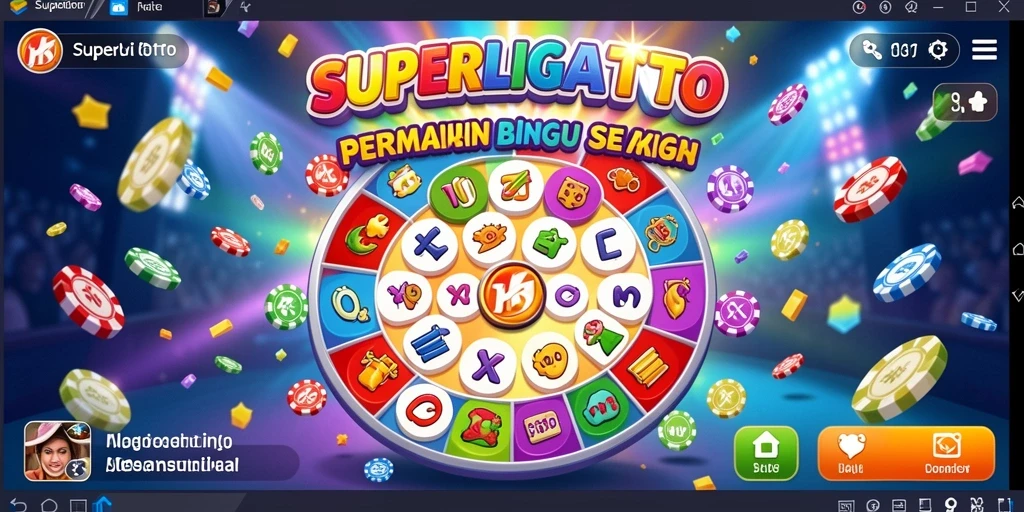 Gameplay seru di <strong>SUPERLIGATOTO</strong> yang penuh warna dan interaktif.