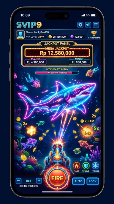 Antarmuka pengguna svip9 yang sederhana dan menarik.